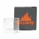 TUBO DE VIDRO ( REPOSIÇÃO ) FAT RABBIT SOLO RTA PYREX GLASS 4.5ML S/ ORING - HELLVAPE