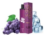 POD DESCARTÁVEL 5% NICSALT ZOMO FLOW 800 PUFFS - GRAPE ICE - ZOMO