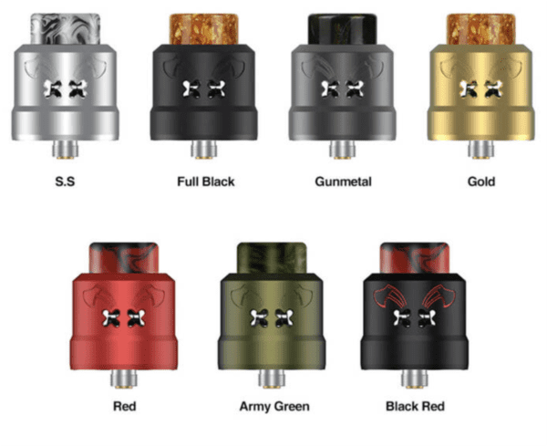 Hell Vape Dead Rabbit Max nomes cores