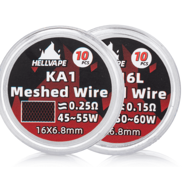 PREBUILT MESH WIRE KA1 / SS316L – HELLVAPE