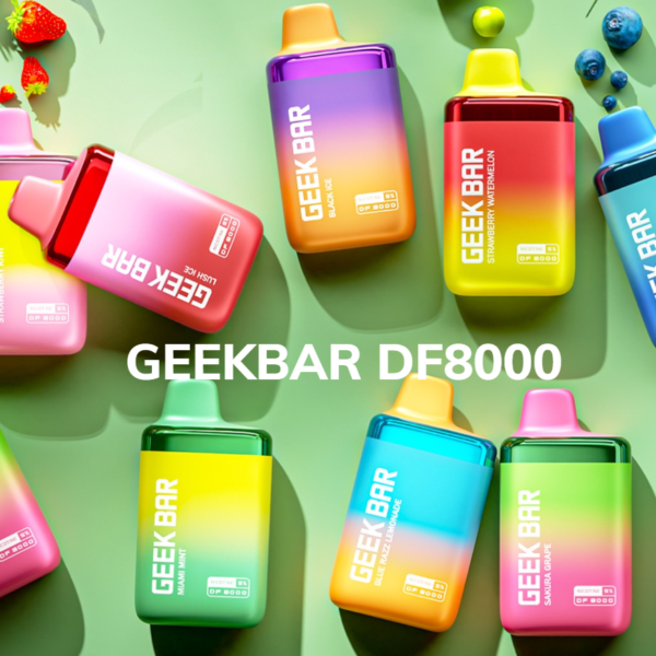 POD DESCARTAVEL DF8000 5% 8K PUFFS- GEEK BAR