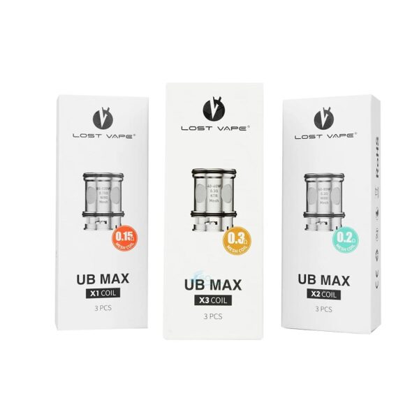 BOBINA REPOSIÇÃO UB MAX X1 / X2 / X3 – LOST VAPE