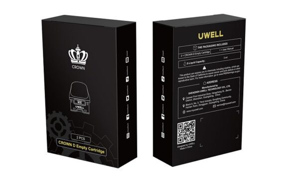 POD REPOSIÇÃO P/ CROWN D S/ COIL 3ML – UWELL