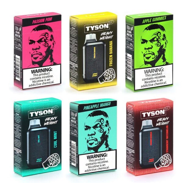 TYSON 2.0 HEAVY WEIGHT VAPETYSON detalhes caixa