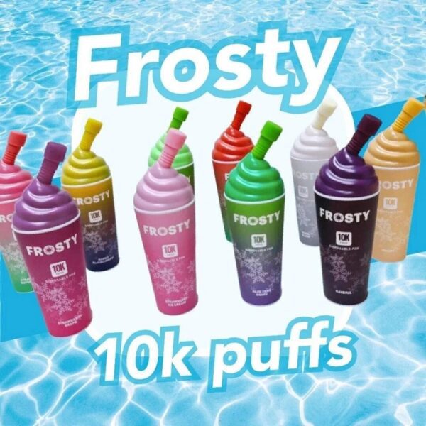 POD DESCARTÁVEL 5% NICSALT FROSTY 10K PUFFS – FROSTY