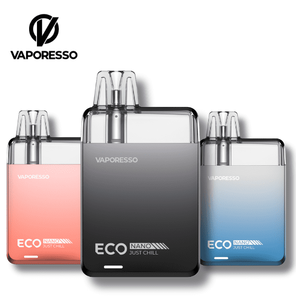 POD DESCARTÁVEL - ECO NANO 13K PUFFS 1000MAH - VAPORESSO