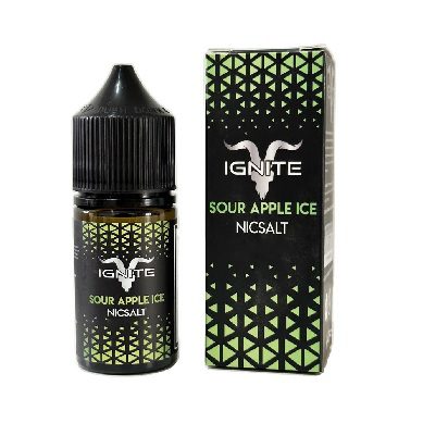 LÍQUIDO SOUR APPLE ICE - NICSALT - IGNITE