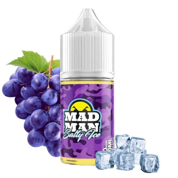 LÍQUIDO GRAPE ICE - NICSALT - MAD MAN