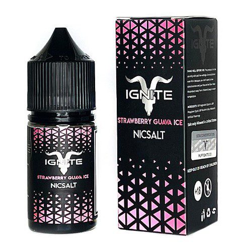 LÍQUIDO STRAWBERRY GUAVA ICE - NICSALT - IGNITE