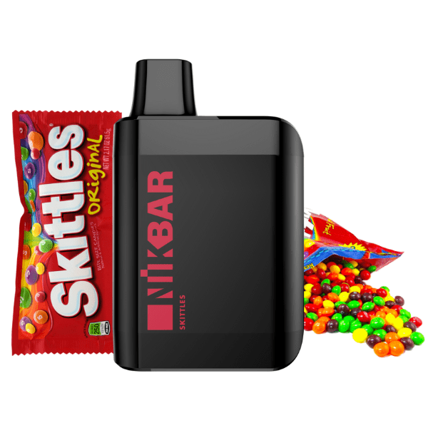 pod descartável 4000 puffs skittles