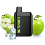 Pod descartavel 4000 puffs nikbar sour green apple ice