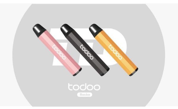 POD DESCARTÁVEL ROCKO 5% NICSALT 1000 PUFFS - TODOO