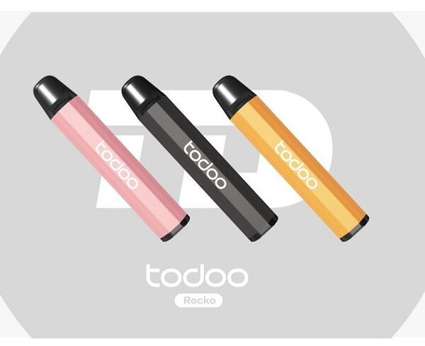 POD DESCARTÁVEL ROCKO 5% NICSALT 1000 PUFFS - TODOO