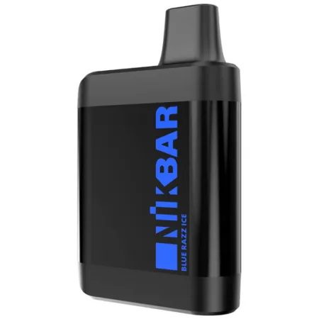 POD DESCARTÁVEL 5% NICSALT 4000 PUFFS - BLUE RAZZ ICE - NIKBAR