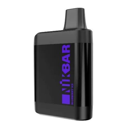 POD DESCARTÁVEL 5% NICSALT 4000 PUFFS - BLUEBERRY ICE - NIKBAR