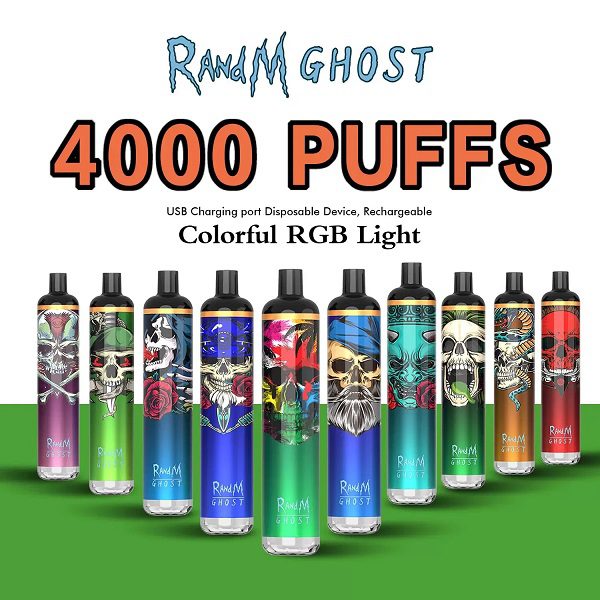 POD DESCARTÁVEL 6% RANDM GHOST 4000 PUFFS - RANDM