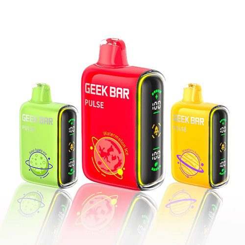 POD DESCARTÁVEL 5% PULSE 7500 A 15000 PUFFS - GEEK BAR