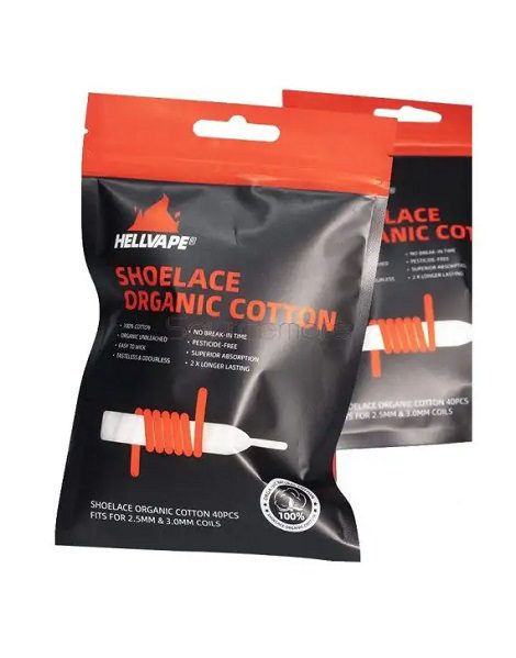 ALGODÃO ORGANIC COTTON SHOELACE - HELLVAPE