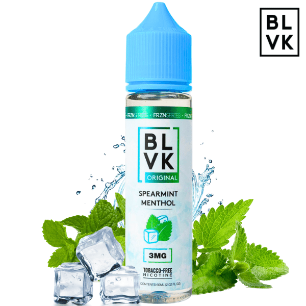 LÍQUIDO FREEBASE - SPEARMINT MENTHOL - BLVK