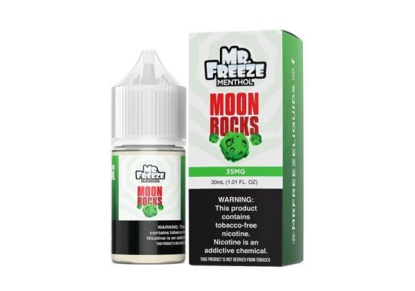 LÍQUIDO MOON ROCKS - NICSALT - MR FREEZE MENTHOL