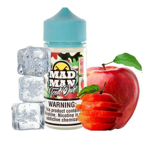 LIQUIDO CRAZY APPLE ICED OUT - MAD MAN